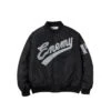 Neighborhood X Public Enemy X Majestic Mens Baseball Jacket 1 Neighborhood X Public Enemy X Majestic Mens Baseball Jacket -Air Jordan Shop 232FAMSN JKM01 BLK 1