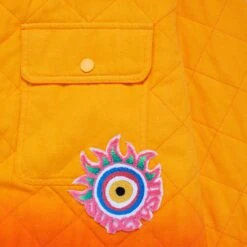 Supervsn Mens Manifest Quilted Over Shirt -Air Jordan Shop 35 SP23207ORNG 4 11zon