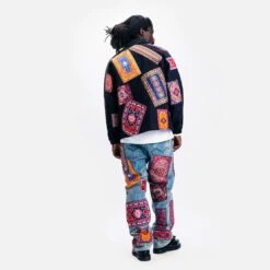 Market Mens Reversible Rug Jacket 10 Market Mens Reversible Rug Jacket -Air Jordan Shop 389000129 BLK 3