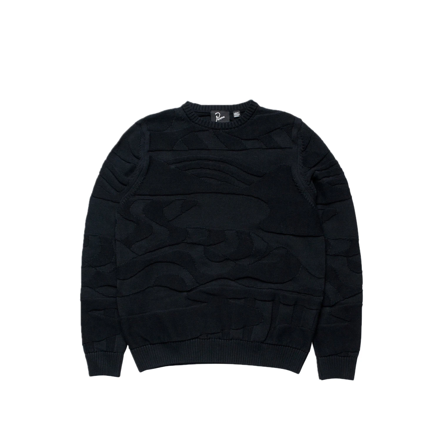 By Parra Mens Landcape Knitted Pullover 3 By Parra Mens Landcape Knitted Pullover