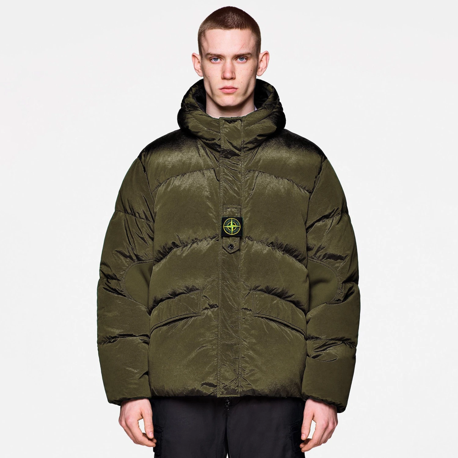Stone Island Mens Reversible Real Down Jacket 4 Stone Island Mens Reversible Real Down Jacket - Image 2