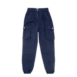 MOSCHINO MO5CH1NO JEANS Womens Garment Dye Trousers