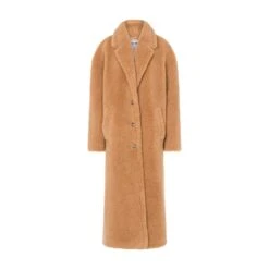 MOSCHINO MO5CH1NO JEANS Womens Long Teddy Jacket