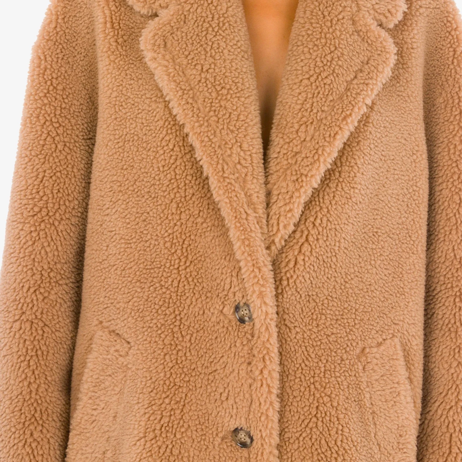 MOSCHINO MO5CH1NO JEANS Womens Long Teddy Jacket 6 MOSCHINO MO5CH1NO JEANS Womens Long Teddy Jacket - Image 4