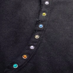 Alchemist Mens Ray Punk Hoodie - Crystals 8 Alchemist Mens Ray Punk Hoodie - Crystals -Air Jordan Shop ALMAFW23MJHD01a.s 3