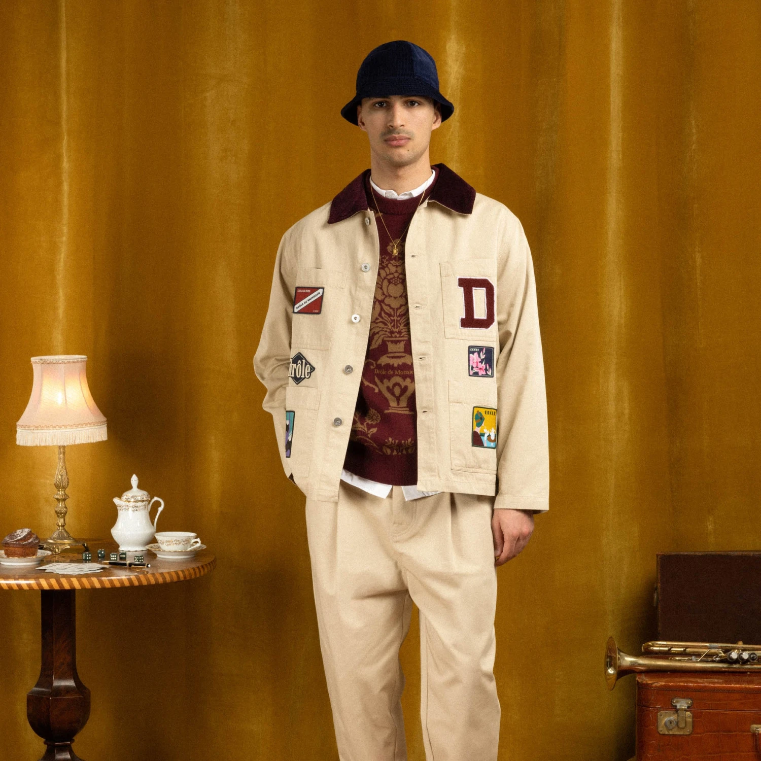 Drole De Monsieur Mens La Veste Voyage 4 Drole De Monsieur Mens La Veste Voyage - Image 2