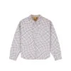 Dime Mens Plaid Fleece Shirt -Air Jordan Shop DIME23D2F4GRY 1