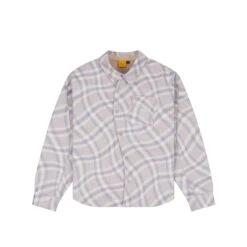Dime Mens Plaid Fleece Shirt