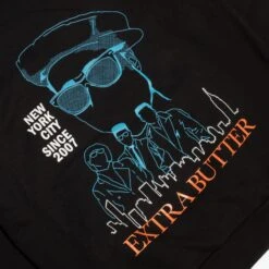 Extra Butter Mens If You Know You Know Hoodie 'Black' -Air Jordan Shop EB IYKYK Hood BLK 4