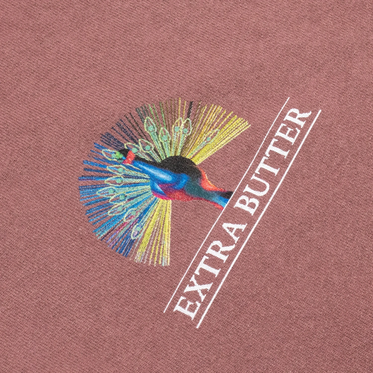 Extra Butter Giallo 2.0 Crystal Peacock Crewneck 4 Extra Butter Giallo 2.0 Crystal Peacock Crewneck - Image 2