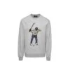 Eastside Golf Mens Core Fleece Swingman Crewneck -Air Jordan Shop EGMC3002 GRY 1