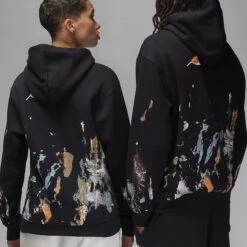 Air Jordan Mens Artist Series By Jammie Holmes Pullover Hoodie -Air Jordan Shop FD7393 010 3