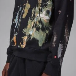 Air Jordan Mens Artist Series By Jammie Holmes Pullover Hoodie -Air Jordan Shop FD7393 010 4