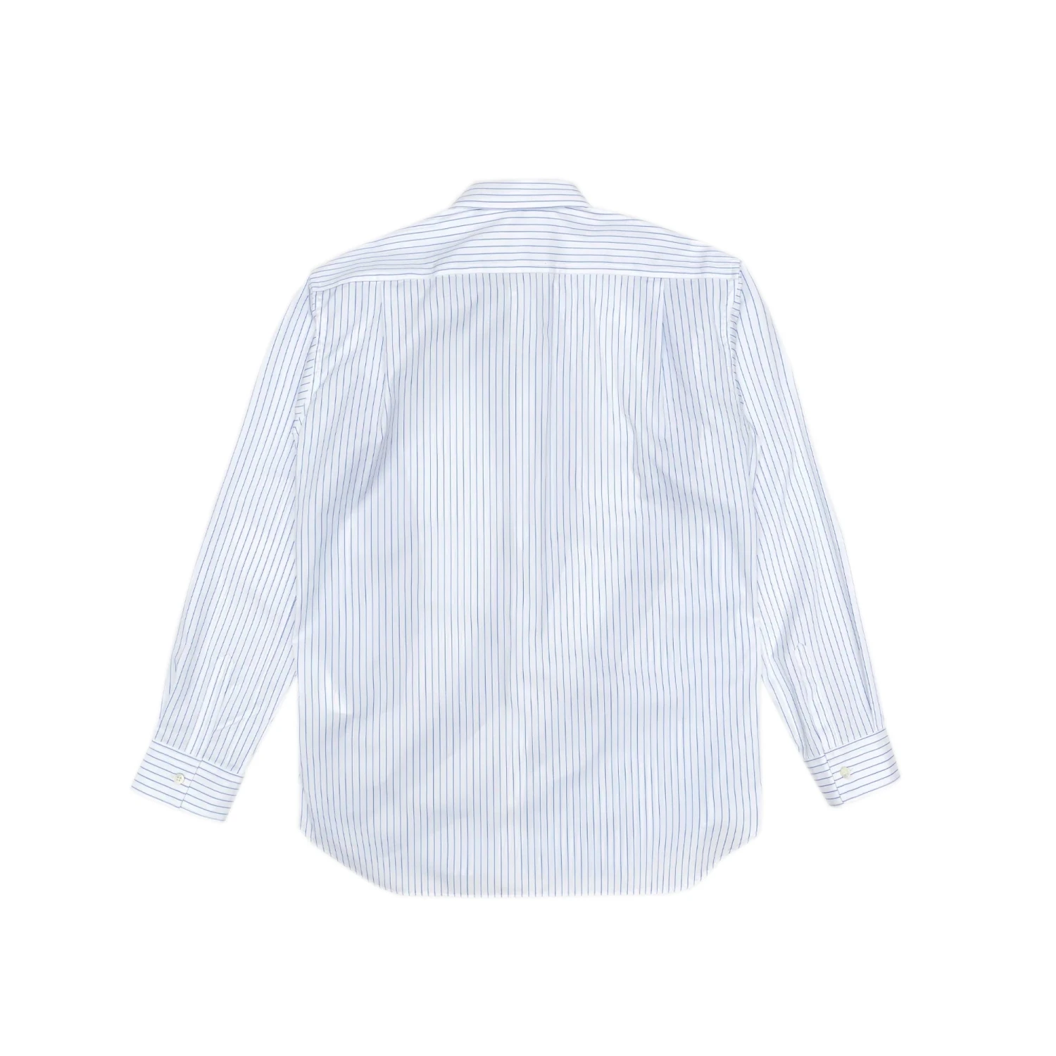 Comme Des Garcons Shirt Mens Cotton Poplin Stripe Shirt 4 Comme Des Garcons Shirt Mens Cotton Poplin Stripe Shirt - Image 2
