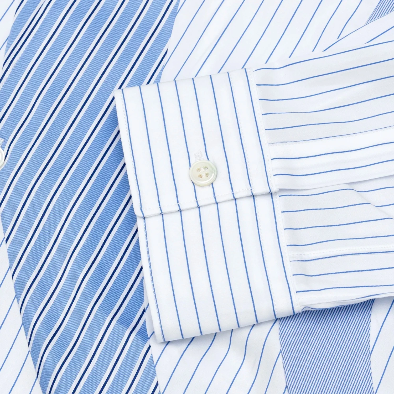 Comme Des Garcons Shirt Mens Cotton Poplin Stripe Shirt 6 Comme Des Garcons Shirt Mens Cotton Poplin Stripe Shirt - Image 4