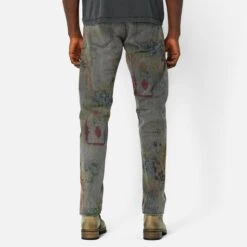 John Elliott Mens The Daze Black Scribble Pants 8 John Elliott Mens The Daze Black Scribble Pants -Air Jordan Shop G422E691081L 3