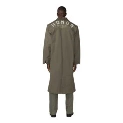 Honor The Gift Mens Honor Canvas Trench Coat -Air Jordan Shop HTG230164 OLV 4 22 11zon