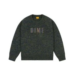 Dime Mens Fantasy Knit Crewneck