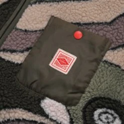 Malbon Golf Mens Powell Sherpa Jacket -Air Jordan Shop M 8268 MLT 3