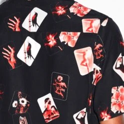 Ksubi Mens Icons Resort Shirt -Air Jordan Shop MPF23SH001 BLK 4