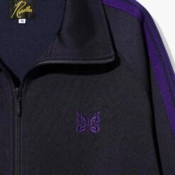 Needles Mens Track Jacket 8 Needles Mens Track Jacket -Air Jordan Shop NS244 Navy 3