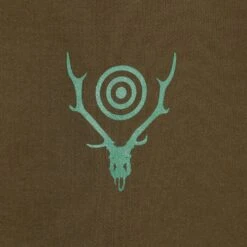 South2 West8 Mens Crewneck Sweatshirt -Air Jordan Shop NS839 KHAKI 3