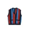 Pleasures Mens Hombre Cardigan Vest -Air Jordan Shop P23F028 MULTI 1