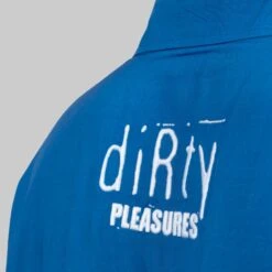 Pleasures X Sonic Youth Mens Alien Camp Collar Shirt -Air Jordan Shop P23SY010 BLUE 4