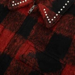 Patta Mens Check Car Coat -Air Jordan Shop POC AW23 CHECK CC 001 3