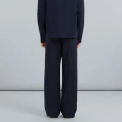 Marni Mens Tropical Wool Trousers -Air Jordan Shop PUMU0214U0 TW839 00B99 3