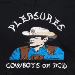 Pleasures Mens Rhythm Hoodie -Air Jordan Shop RHYTHMN.black .detail