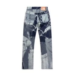 Aries Mens Jacquard Patchwork Lilly Jeans 8 Aries Mens Jacquard Patchwork Lilly Jeans -Air Jordan Shop RUAR30101 BLU 3
