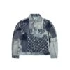 Aries Mens Patchwork Jacquard Trucker Jacket -Air Jordan Shop RUAR70000 IND 1
