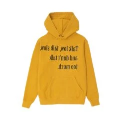 One Of These Days Mens Talk Low, Talk Slow Hoodie