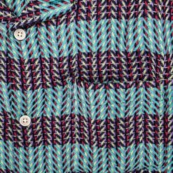 Corridor Mens Acid Plaid SS Shirt -Air Jordan Shop SS0105 MUL 4