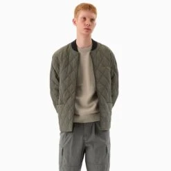 Thisisneverthat Mens Edelweiss Quilted Jacket -Air Jordan Shop TN233POWHS01 OLI 3