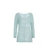 Guess USA Womens Washed Mesh Sweater