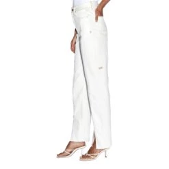 Ksubi Womens Playback Sugar Rush Panel Pants -Air Jordan Shop WSP23DJ003 WHT 2
