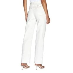Ksubi Womens Playback Sugar Rush Panel Pants -Air Jordan Shop WSP23DJ003 WHT 3